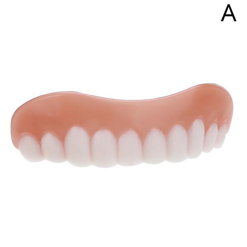 4th generations tandproteser klistermærke silikone simulation tænder op tænder og seler ned  b2 m 8: -en