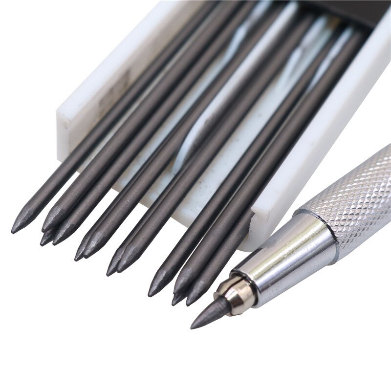 12 Pcs Pencil lead+1 Pcs mechanical pencil 2B Pencil Drawing Sketch Pen Student Pencil student school writing pencil