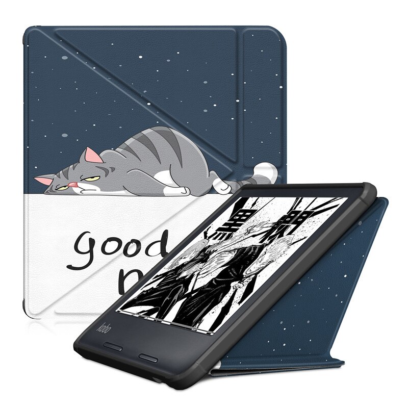 Funda plegable para Kobo Libra 2, carcasa inteligente para libro electrónico, 2. ª generación, , 7 pulgadas: LM / For Kobo Sage 2021