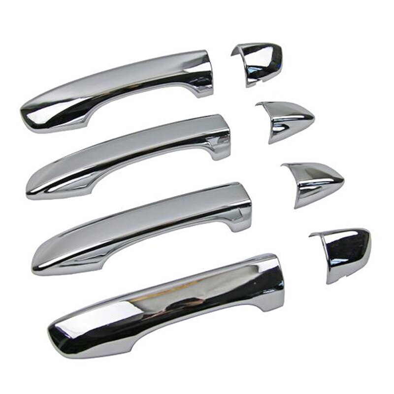 Poignées de porte extérieur chromées pour VW Volkswagen Passat B8 Sedan Wagon – , avec cadre, garniture de voiture: Handles A