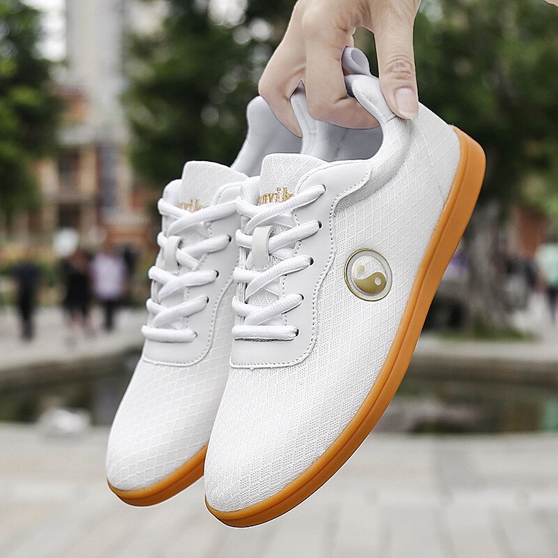 Zapatillas de artes marciales para hombre y mujer, zapatos de ejercicio para adultos, chino tradicional, de Beijing, Tai Chi, Kung Fu, para rendimiento en equipo