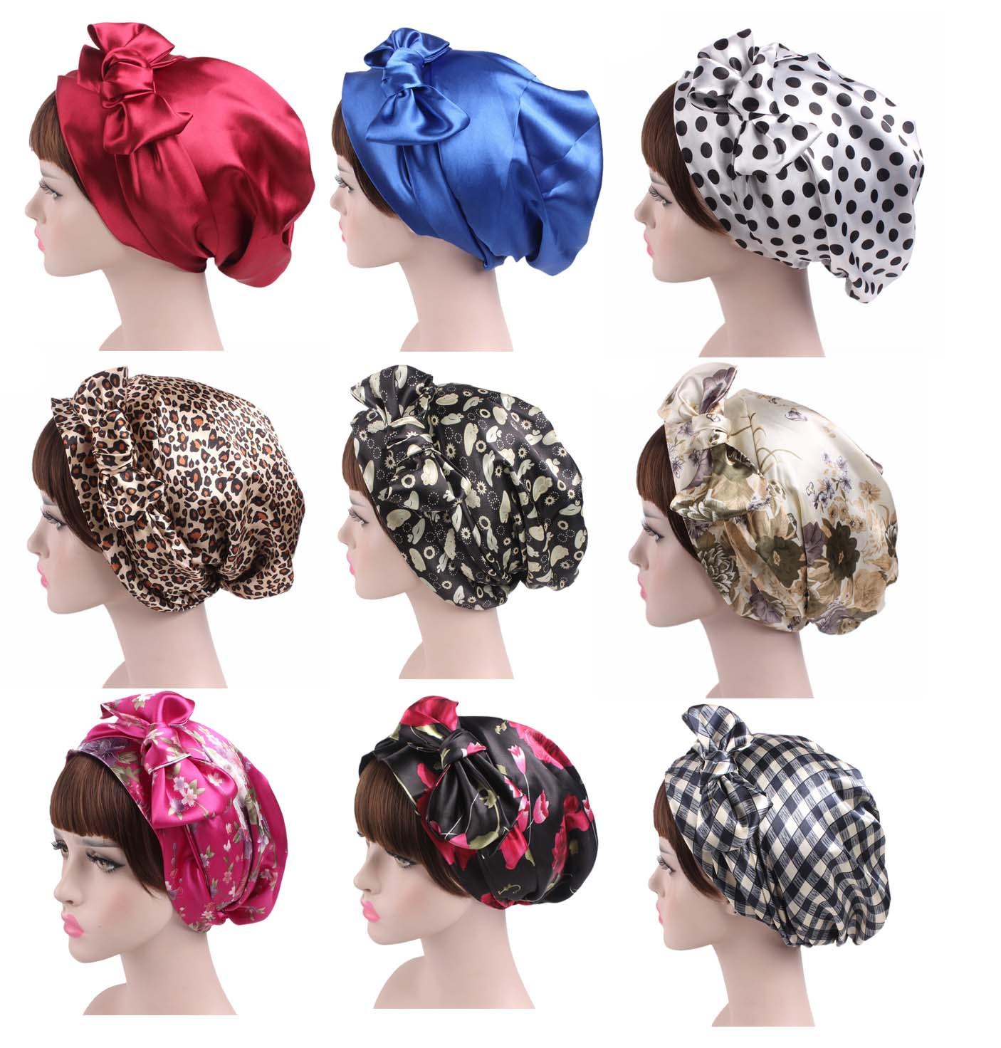Pañuelo Floral para la cabeza para mujer, turbante elástico musulmán, gorros de pirata islámico, gorro elástico para dormir, Hijabs para mujer, 1 unidad