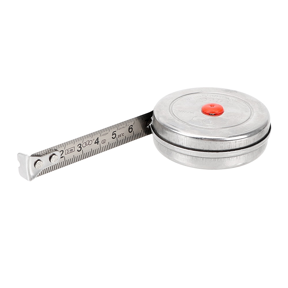 NICEYARD Mini Retractable Tape 1m 2m 3m Woodworking Tape Measure Measuring Tool Stainless Steel for Home Factory Office