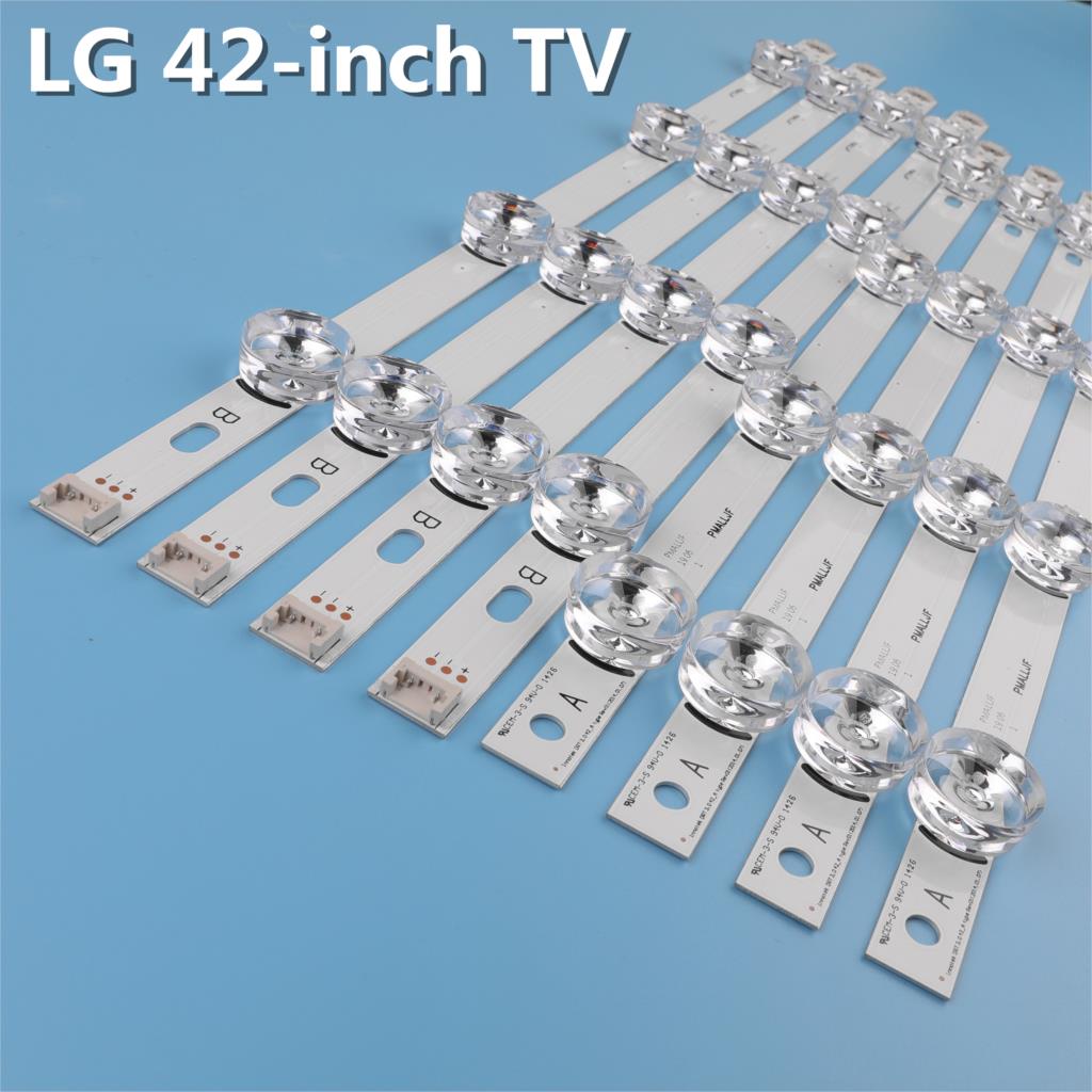 825Mm Led Strip 8 Leds Voor Lg Innotek Drt 3.0 42 "_ A/B Type 42LB5610 42LB5510 42LY320C 42GB6310 Tv Lcd Vervanging 4Sets