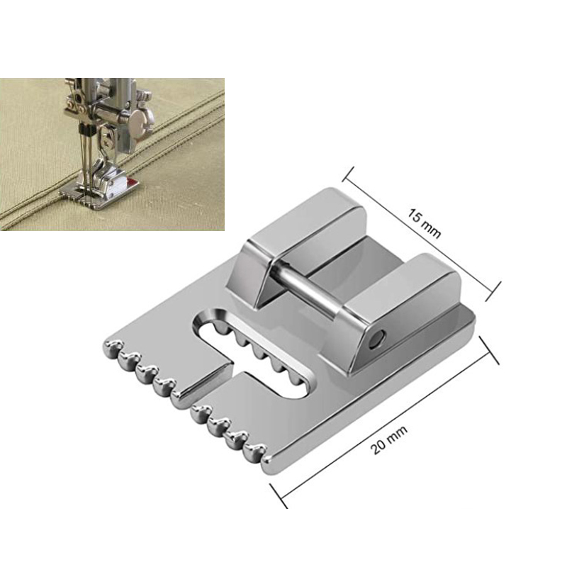 Household Multi-Function Tucker presser foot Household Sewing Machine Parts Pintuck Foot 5/7/9 Grooves Presser Foot