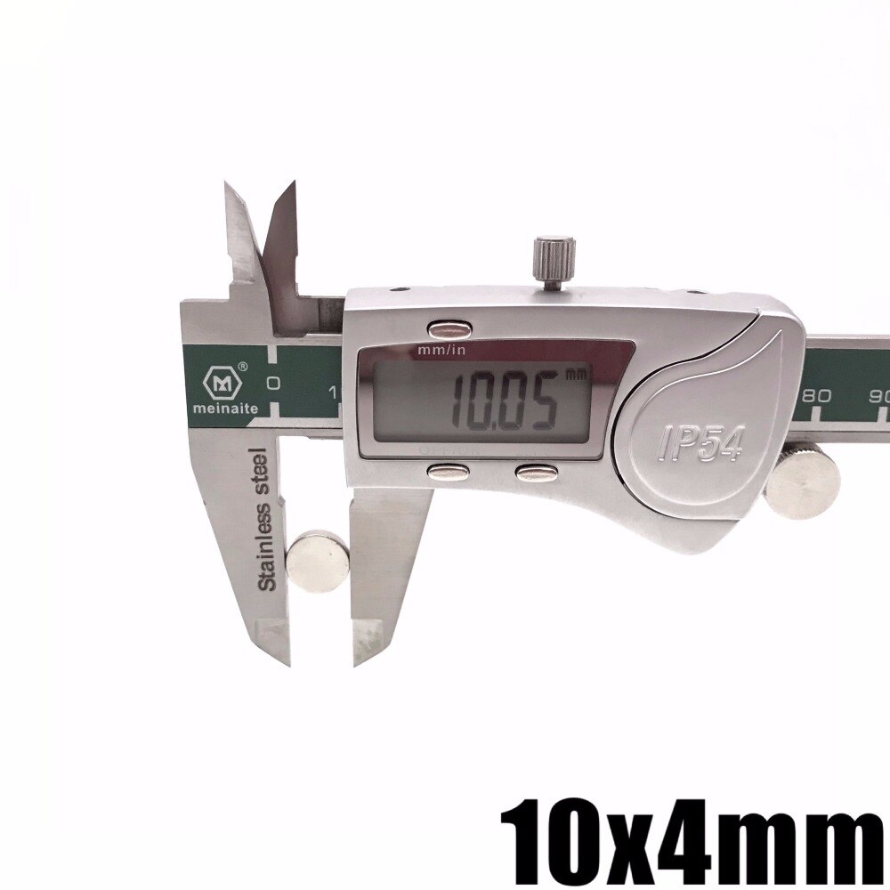 10/20/50/100Stck 10x4 Neodym Magnet 10mm x 4mm N35 NdFeB runde Super Leistungsstarke Starken dauerhaft Magnetische imanes Rabatt 10*4