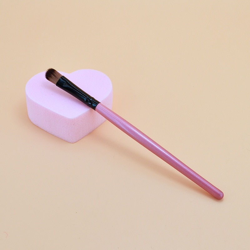 1 Pc Pro Oogschaduw Brush Blending Concealer Borstels Neus Contour Wol Fiber Beauty Make-Up Tool TSLM2