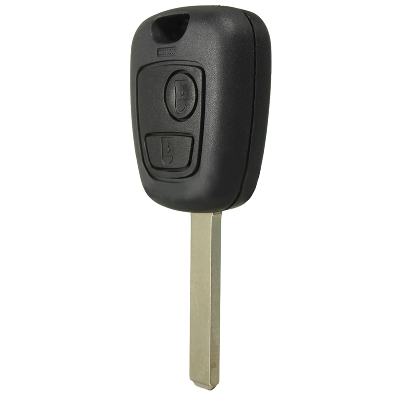 2 button Cover helmet key shell for remote control toyota Aygo battery buttons
