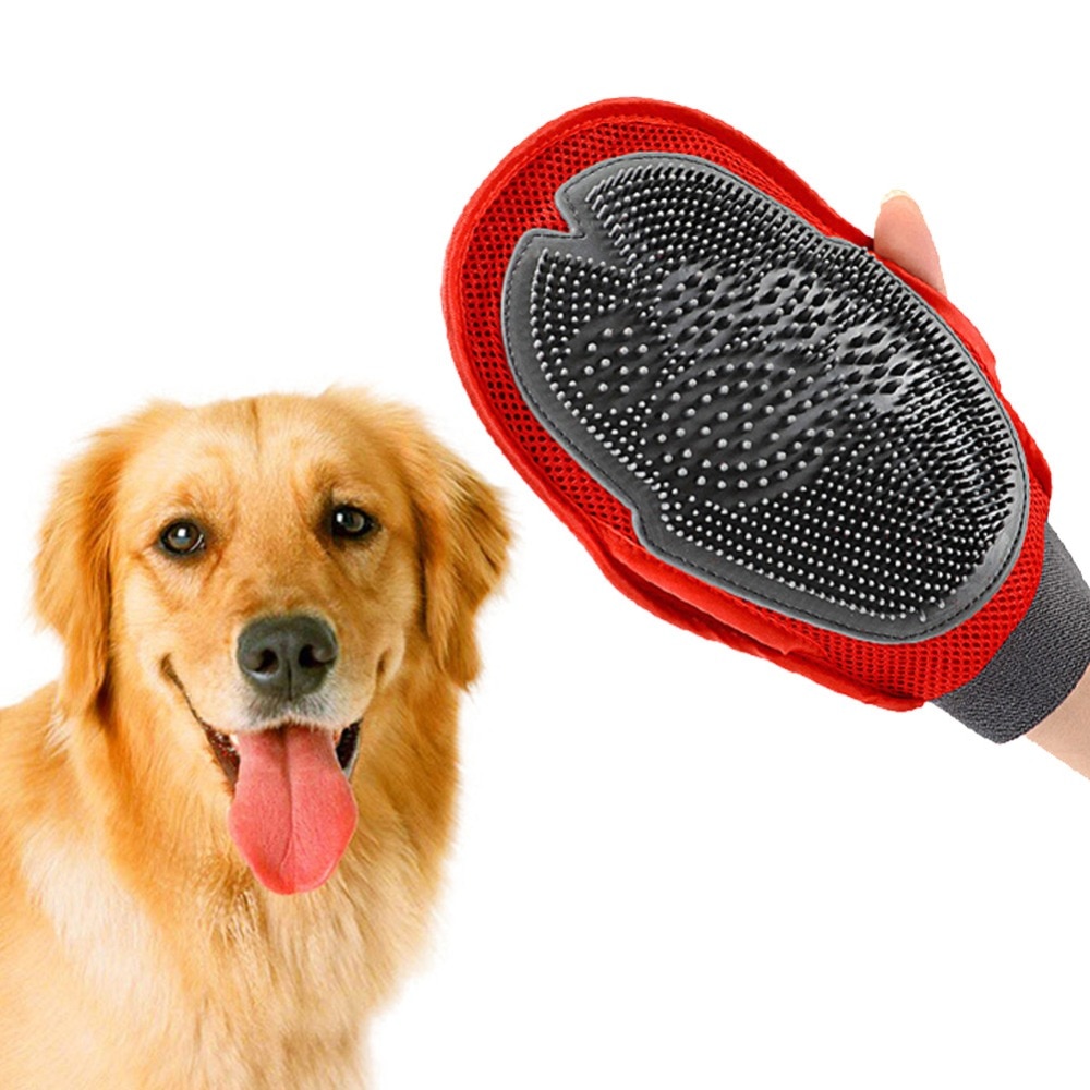 MOPEI 3-in-1 Hundehaar Staubsaugerbürste zum Entfernen von losen Haaren