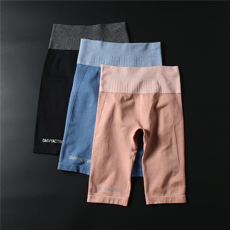 Vrouwen Brief Sport Shorts Elastische Strakke Hoge Sterkte Fitness Shorts Sneldrogende Fietsen Naadloze Yoga Shorts Gym Kleding