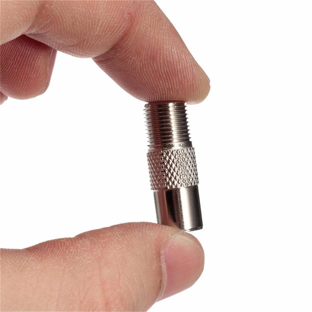 5pcs/lot STB Quick Plug RF Coax F Female To RF Male Connector TV Antenna Coaxial Connector Adapter