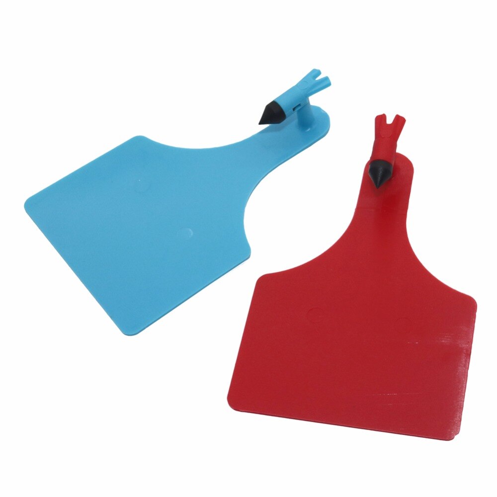 10 PCS Grote vee oormerk Paard Geen hoeveelheid identificatiekaart 76x115mm Grote dier Voeden management accessoires