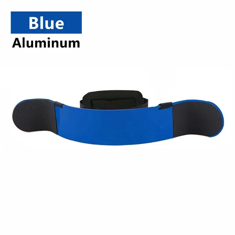 Planche d'entraînement de biceps en alliage d'aluminium, planche d'entraînement de musculation et de fitness: Bleu