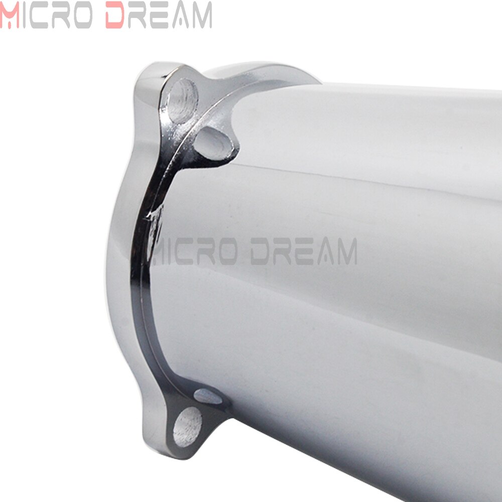 Motorcycle Chrome Billet Aluminum Velocity Stack CV Carb Carburetor Air Intake Cleaner For Harley Bobber Chopper