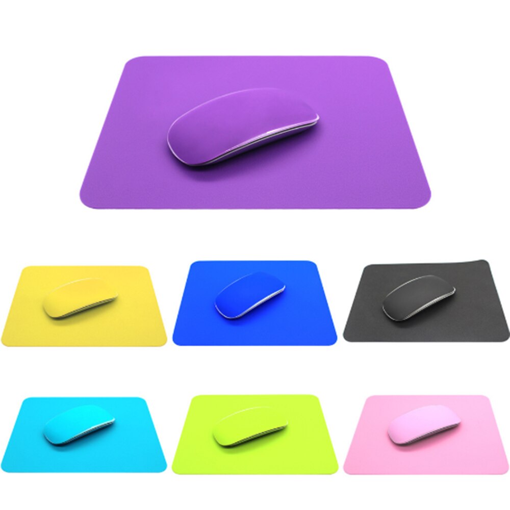 Ultra-thin Non-slip Silicone Gel Gaming Mouse Pad Mat Anti-Slip Square Mousepad Mice Wrist Rest Laptop Pad Waterproof Table Mat
