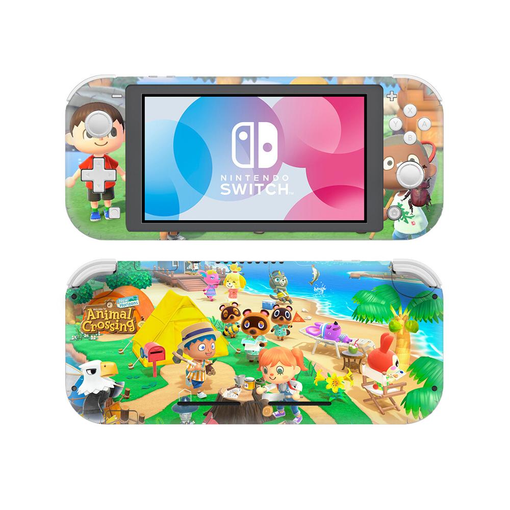 Pegatinas protectoras de piel de Cruce de Animales de vinilo para Nintendo Switch Lite NS consola Nintendo Switch Lite