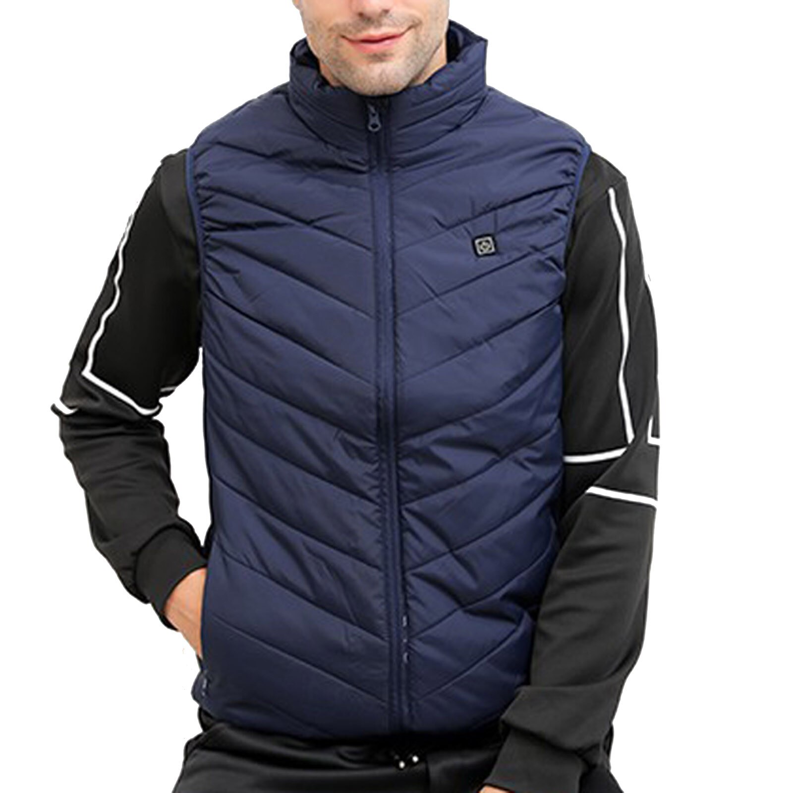 Veste d'extérieur chauffante pour l'équitation, ski, pêche, charge Via 4 gilets chauffants, @ 40