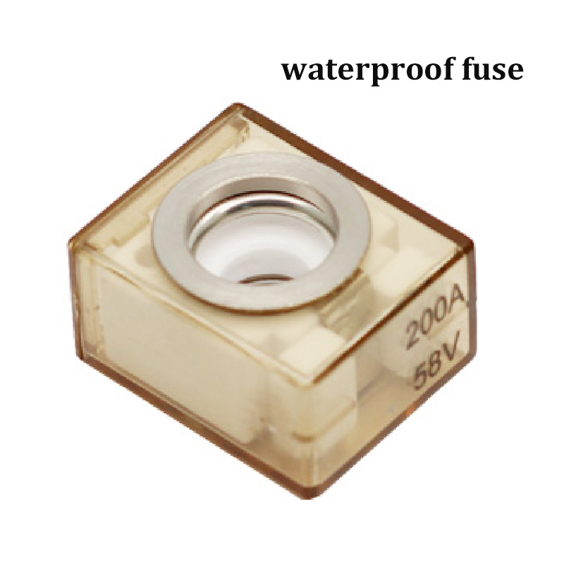 1 PCS Battery Terminal Series Fuse 125A 200A 250A Rated Battery Fuse Compatible with Boat Truck RV for Terminal Fuse Box CBBF-MB: Yellow / 60A