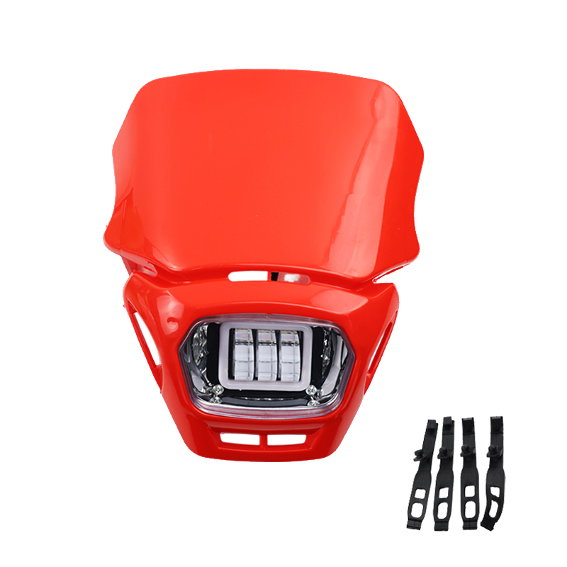 Schmutz Grube Fahrrad Zubehör Kunststoff LED Für sterben Meisten aus Straße Scheinwerfer Hochwertige Scheinwerfer Scheinwerfer Motorrad Moto-Cross Teile: verrotten