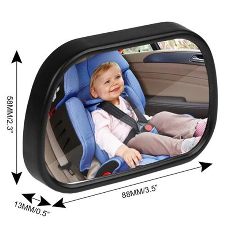 1pc Car Safety Easy View Back Seat Suction Mirror,... – Vicedeal