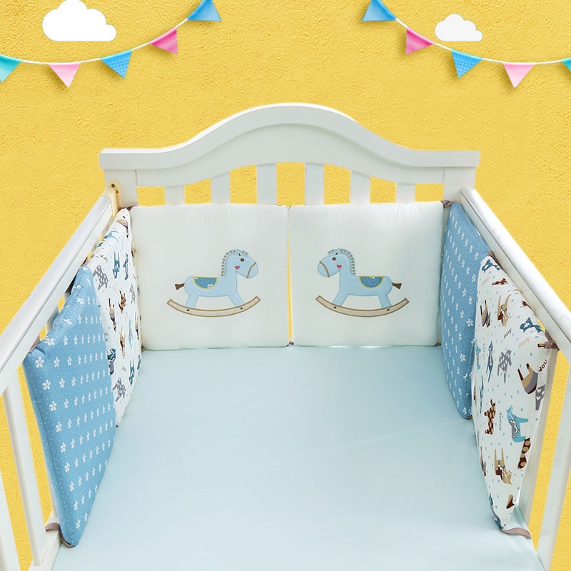 6 Stks/partij Baby Bed Bumper In De Wieg Baby Kamer Decoratie Crib Protector Voor Kids Bumper Peuter Pasgeborenen Bed Beddengoed set