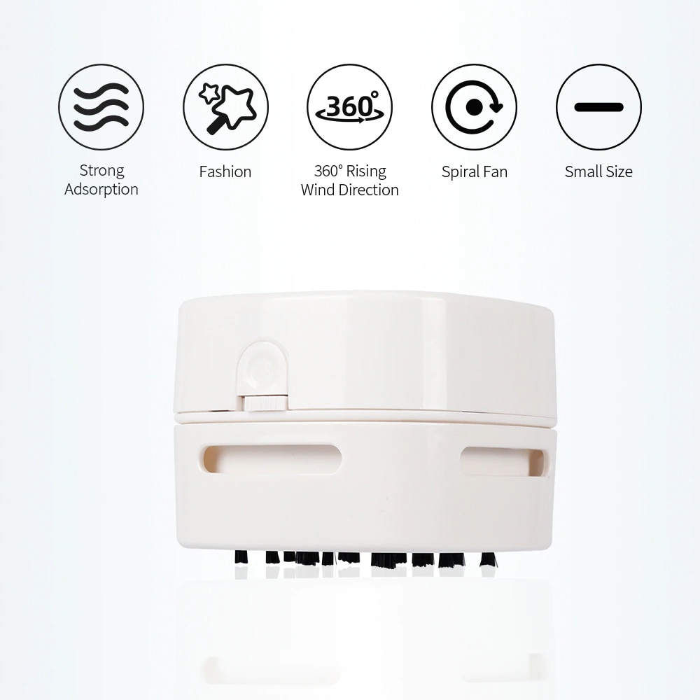 Odkurzacz biurkowy mini odkurzacz na biurko wysoki poziom ssania materiał mocny i trwały stół łapacz kurzu ssać okruchy brud