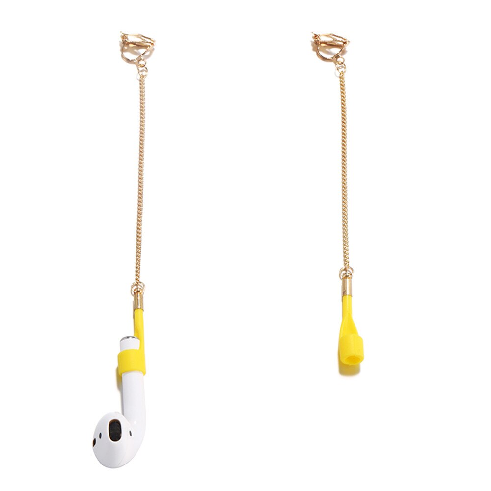 Anti-Perso Orecchio Orecchini a clip Auricolare Protector Creativo del Trasduttore Auricolare Accessori Unisex Orecchini Per Airpods 1/2/3 Pro: 8