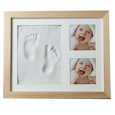 Pasgeboren Baby Handafdruk Footprint Kit Casting Baby Baby Diy Niet-giftig Souvenirs Opdruk Zachte Klei Stempelkussen Voor Baby: F