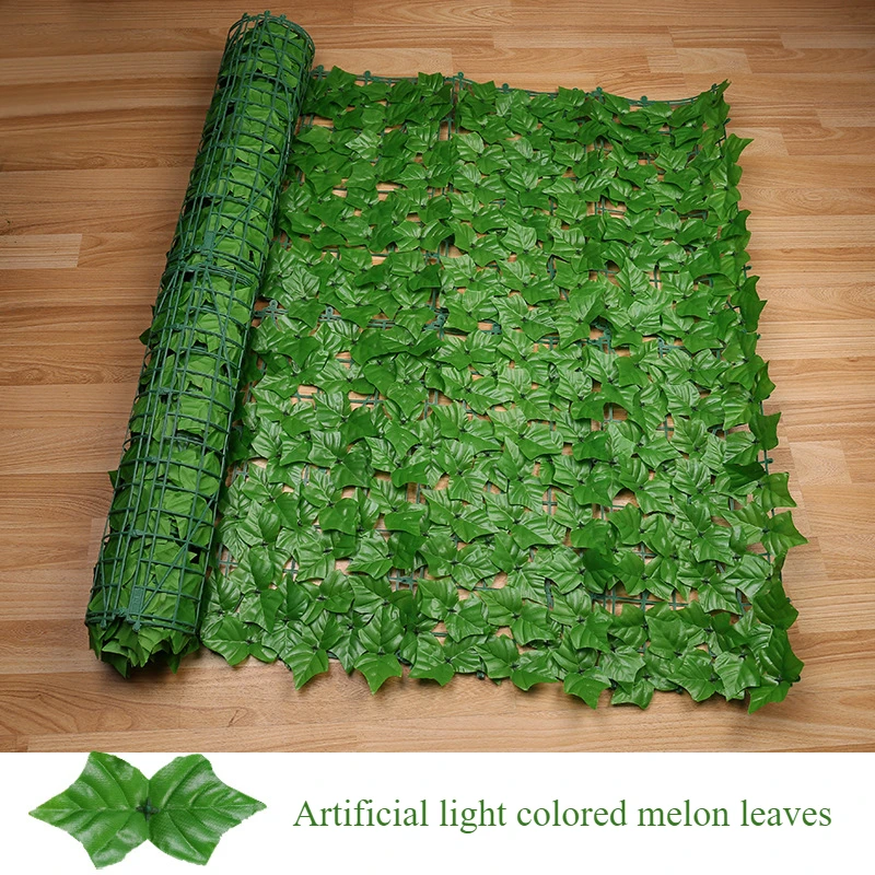 Artificial Hedge Fence Panel 0.5M/3M Green Privacy Screen Waterproof UV Protection Outdoor Garden Balcony Home Decoration: 3XL / Olive