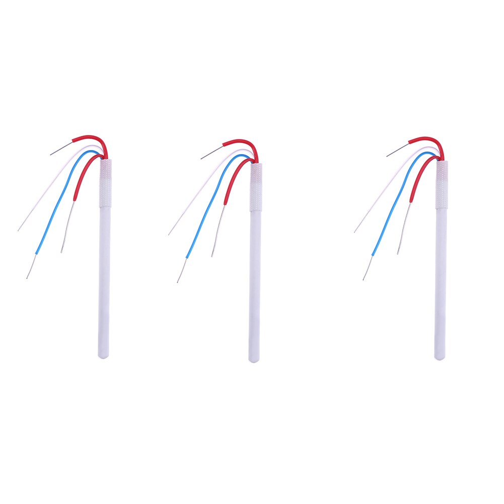 1-8pcs 50W 24V Heating Element 1322 Soldering Iron Ceramic Heater Core 4-wire Adapter Heating Tool for Solder Iron Station for 9: 3pcs