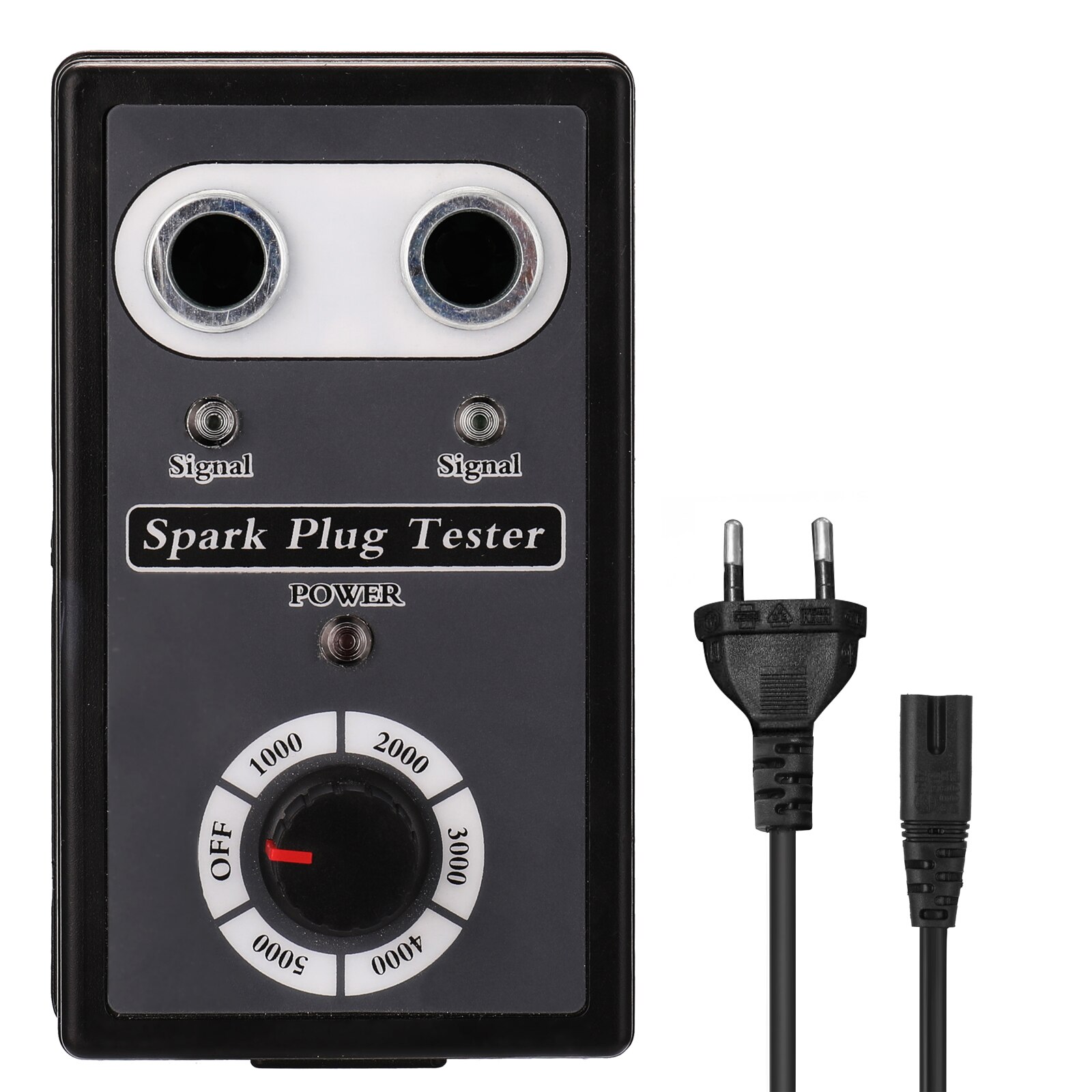 12v benzinevoertuigen auto bougie tester ontstekingstesters auto diagnosetool dubbele gat tester auto reparatiegereedschap