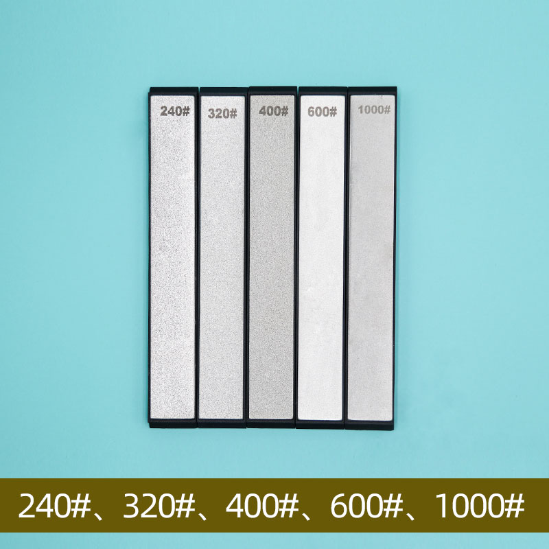 Double-sided knife sharpener sharpening stone fixed grinding stone diamond whetstone oil stone honing stones: Set D