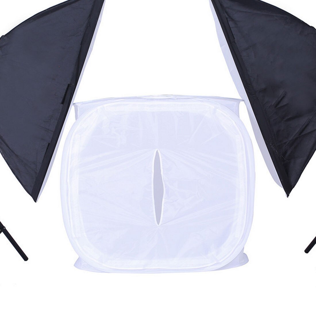 HONGDAK Photo Studio soft box Shooting Tent Softbox Cube Box ,60 x 60cm/photo light tent+portable bag+ 4 Backdrops