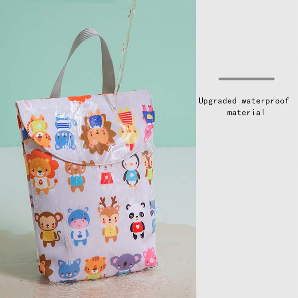Multifunctional Baby Diaper Bags Reusable Waterproof Diaper Organizer Portable Big Capacity Mummy Bag