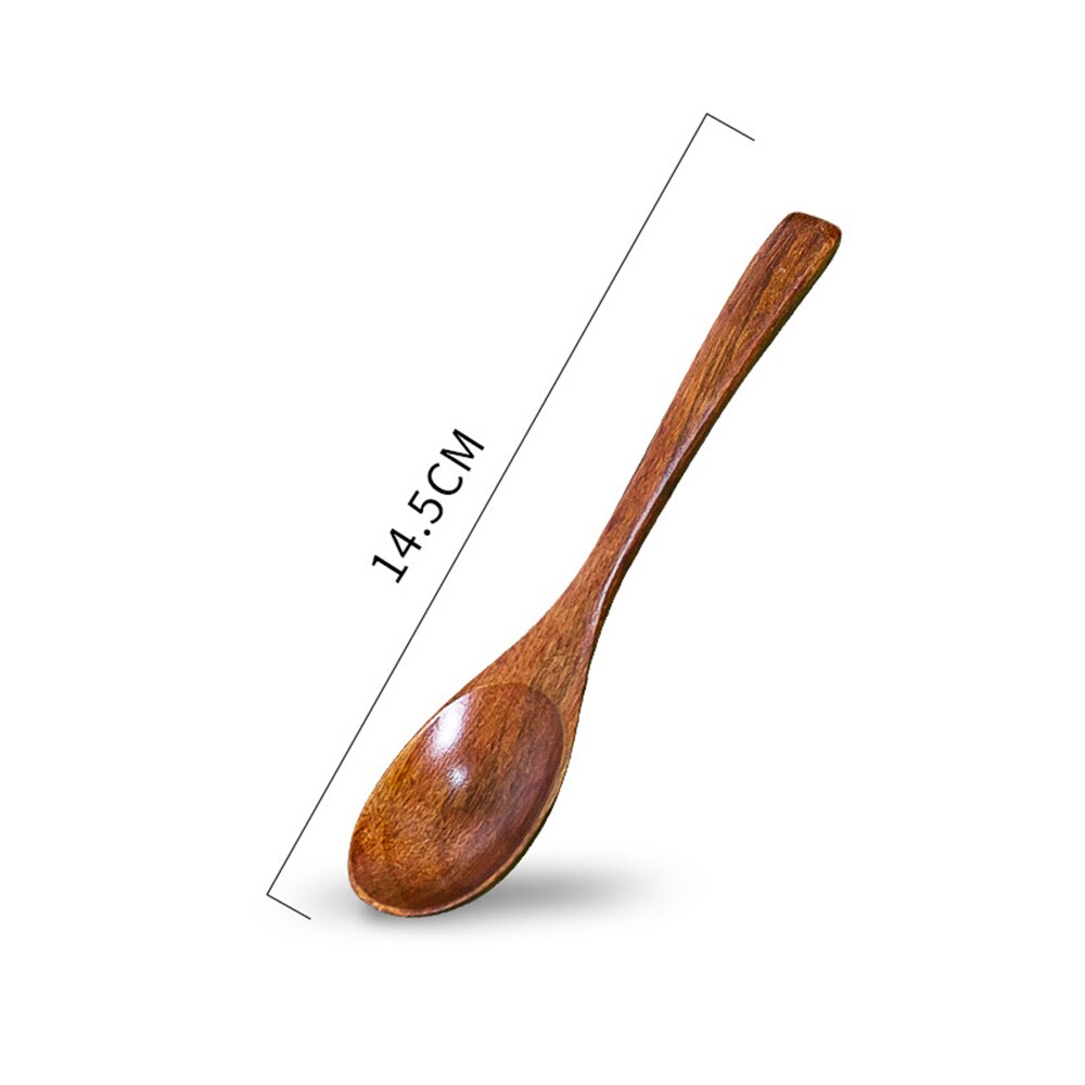 3 tailles cuillère en bois bambou cuisine ustensile de cuisine outil soupe cuillère à café restauration enfants cuillère ustensiles de cuisine pour soupe de riz offre spéciale: L