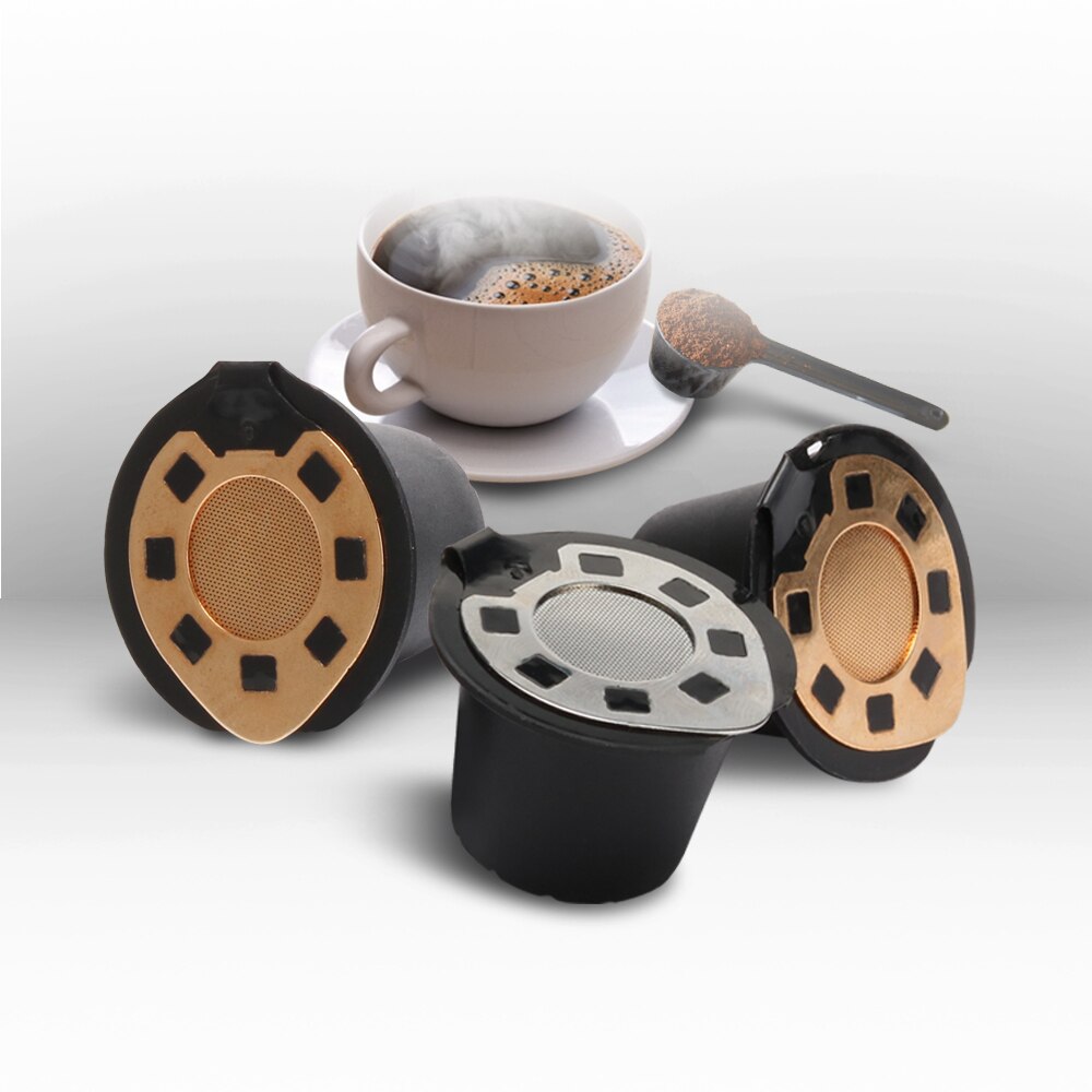 Nespresso Rvs Koffie Filter Herbruikbare Hervulbare Koffie Capsule Cup Lange Service Food Grade Materiaal