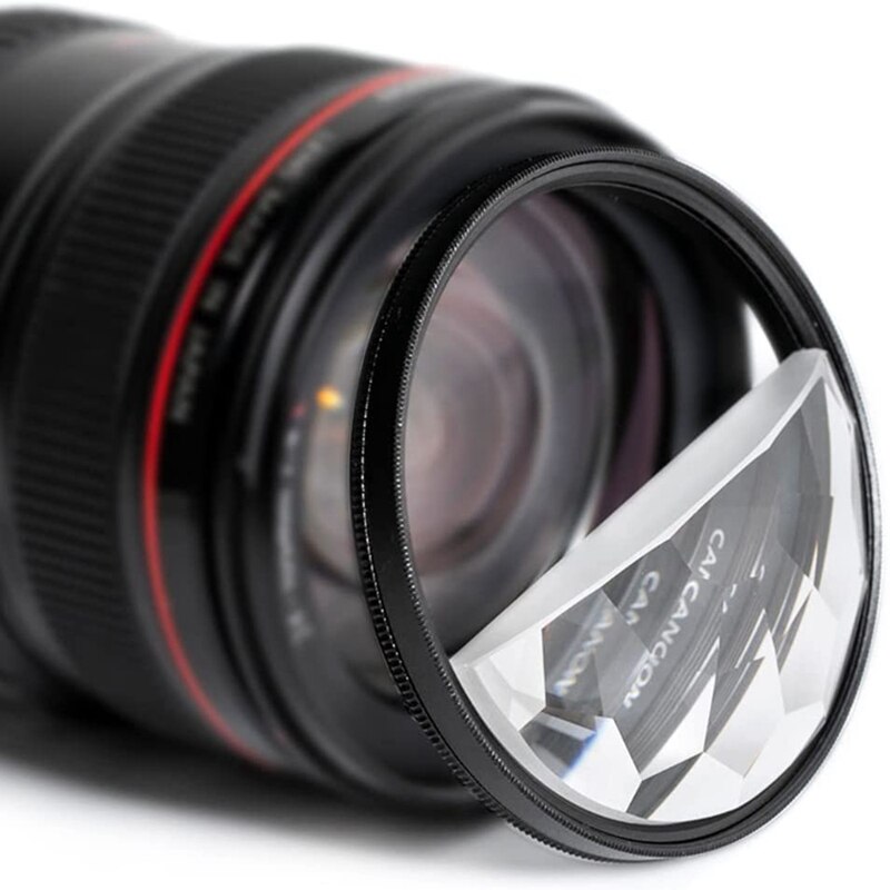 Camera Effect Filter Center Field Separation Diopter Filter 77Mm Produces Blurry Refraction Photography Filter