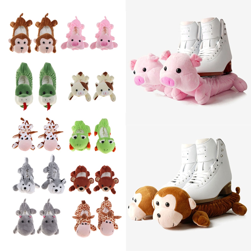 Animal Ice Hockey Figure Skate Blade Covers Soakers Guards Skating