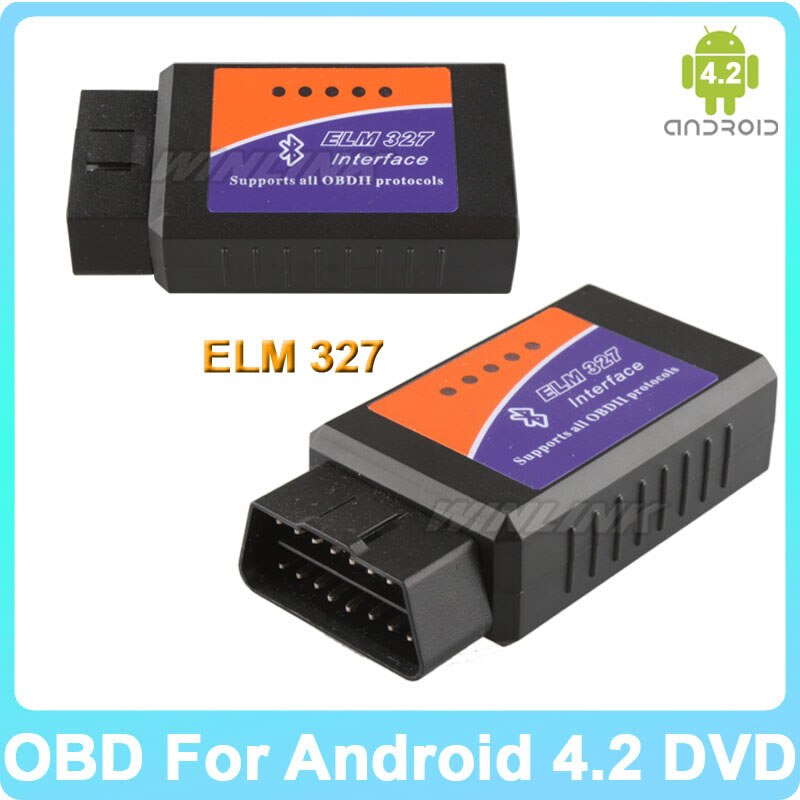 Herramienta de diagnóstico de coche OBD II ELM327 ELM 327, escáner de interfaz, lector de código, solo para Ownice