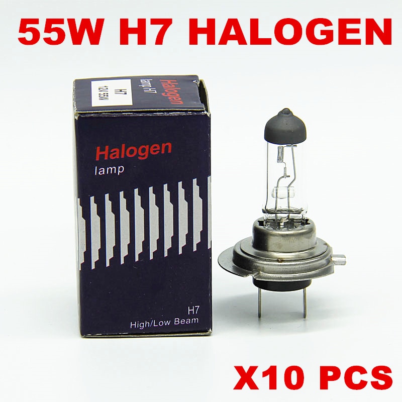 10 stks H7 Halogeen 12 v 55 w Auto 4300 k Wit Fog Halogeen Lamp Koplamp Licht