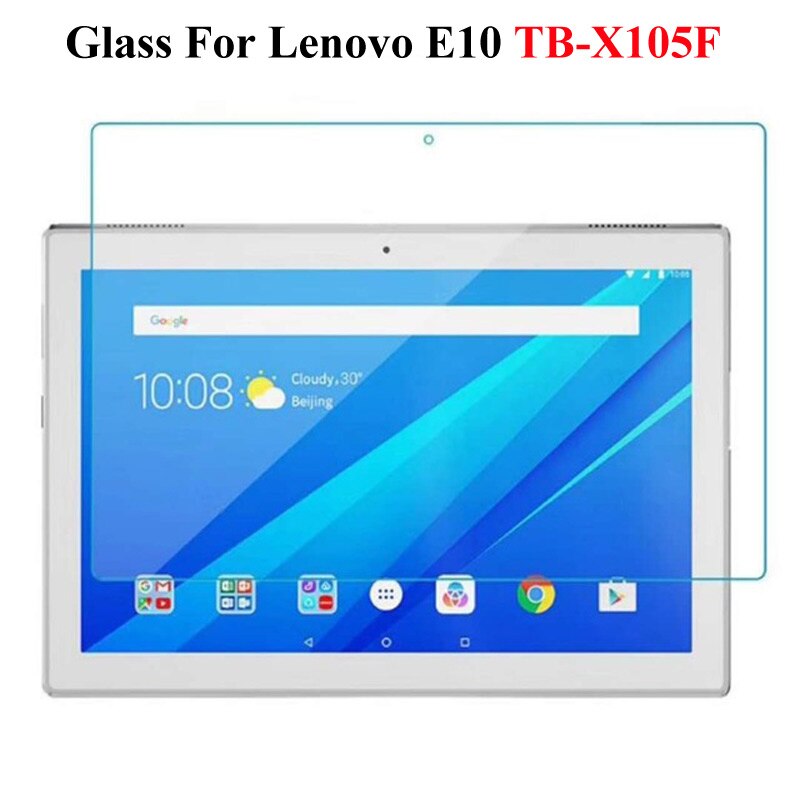 9H Tempered Glass for Lenovo Tab M10 P10 10.1 inch Screen Protector Film for Lenovo Tab E7 E8 E10 Screen Protective Glass Film: lenovo E10