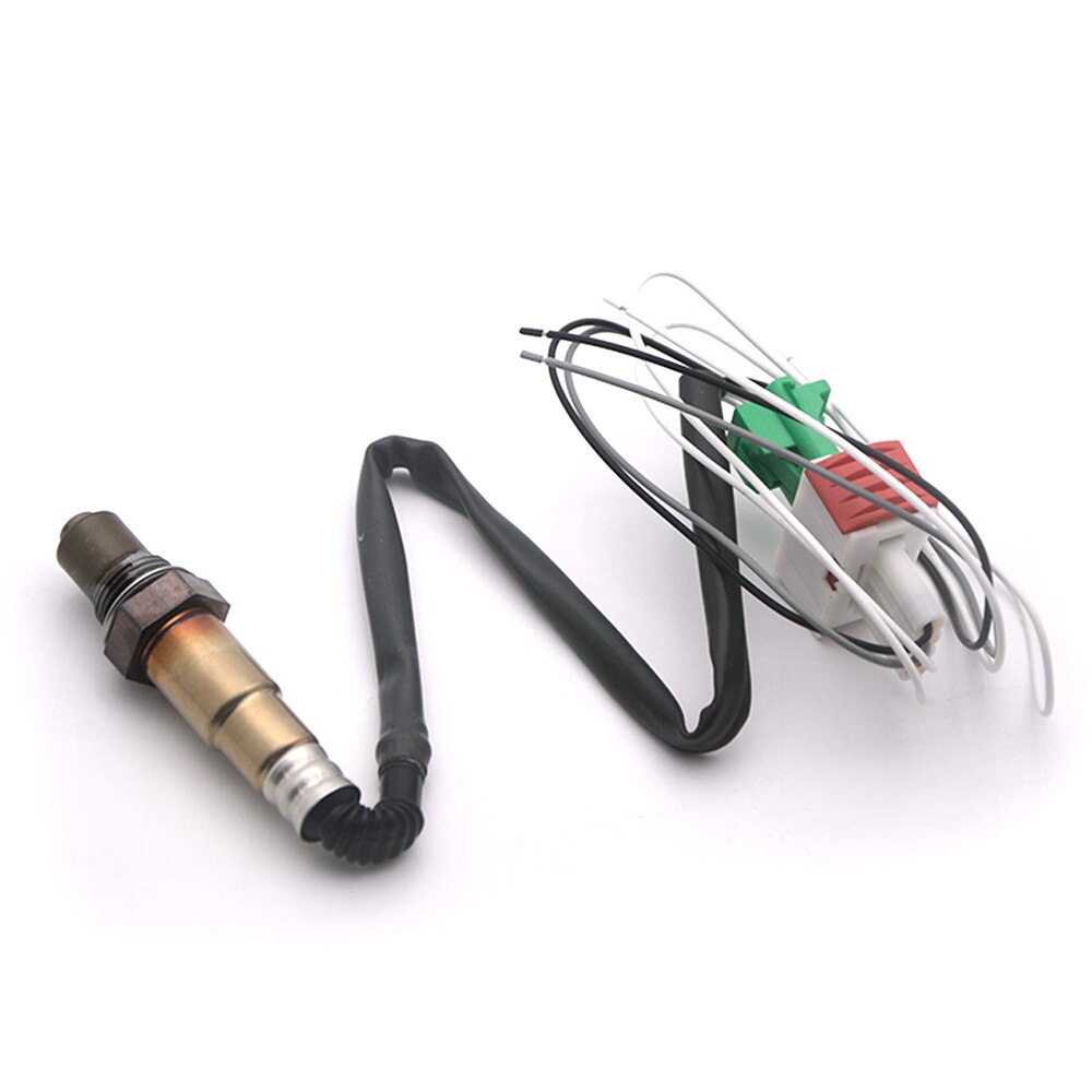 Indicador Digital de relación aire-combustible de 2 "y 52mm, Led Dual rojo y azul con Sensor de oxígeno de banda estrecha, indicador de coche apto para coche de 12V, OEM: 0258006028