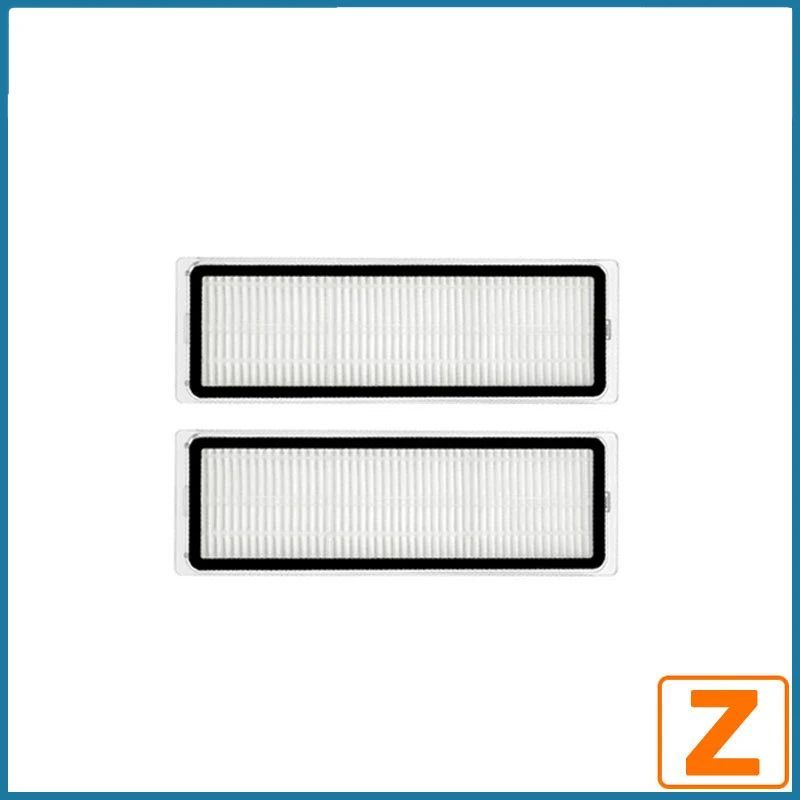 Para Xiaomi Mi Robot aspirador-mopa 2 Ultra STYTJ05ZHM filtro bolsas de polvo paño de mopa cepillo lateral principal piezas Accesorios: Gris claro