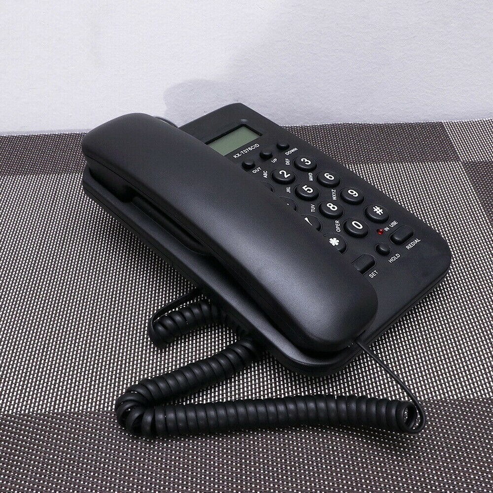 Interphone mural en anglais, téléphone Portable sans fil, pour bureau, maison, hôtel, appel, Business, affichage d&#39;identité