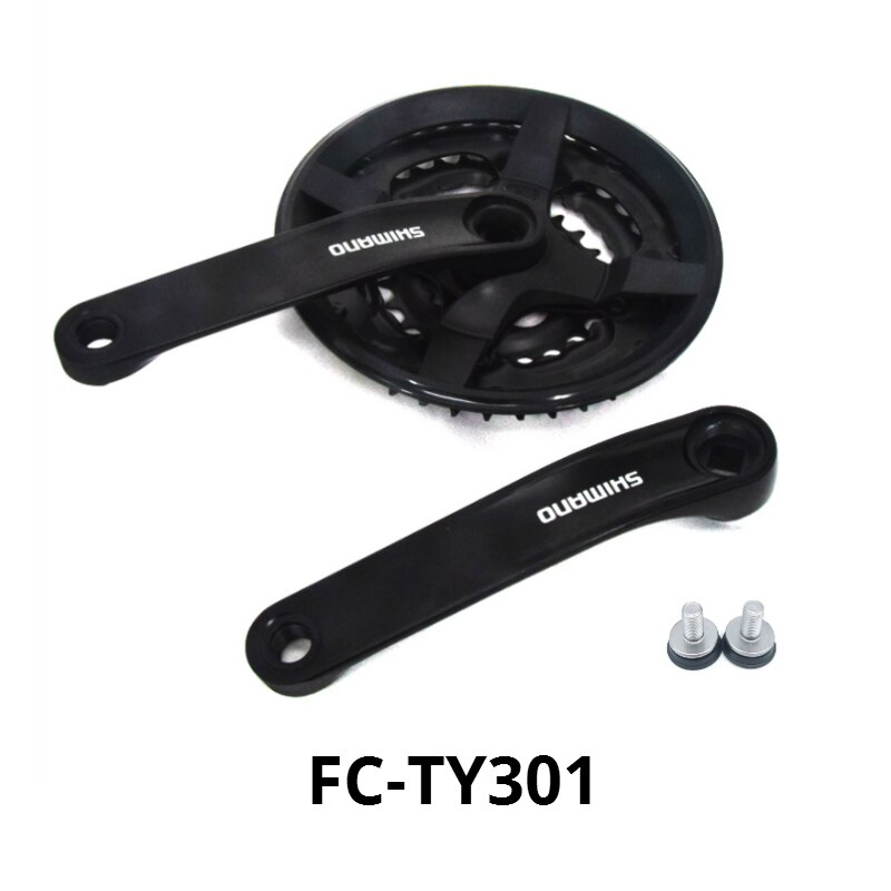 FC-TY301 TY501 TY701 crankset MTB Mountain Bike 6/7/8 speed Square Crank arm 170mm Crankset: only FC-TY301