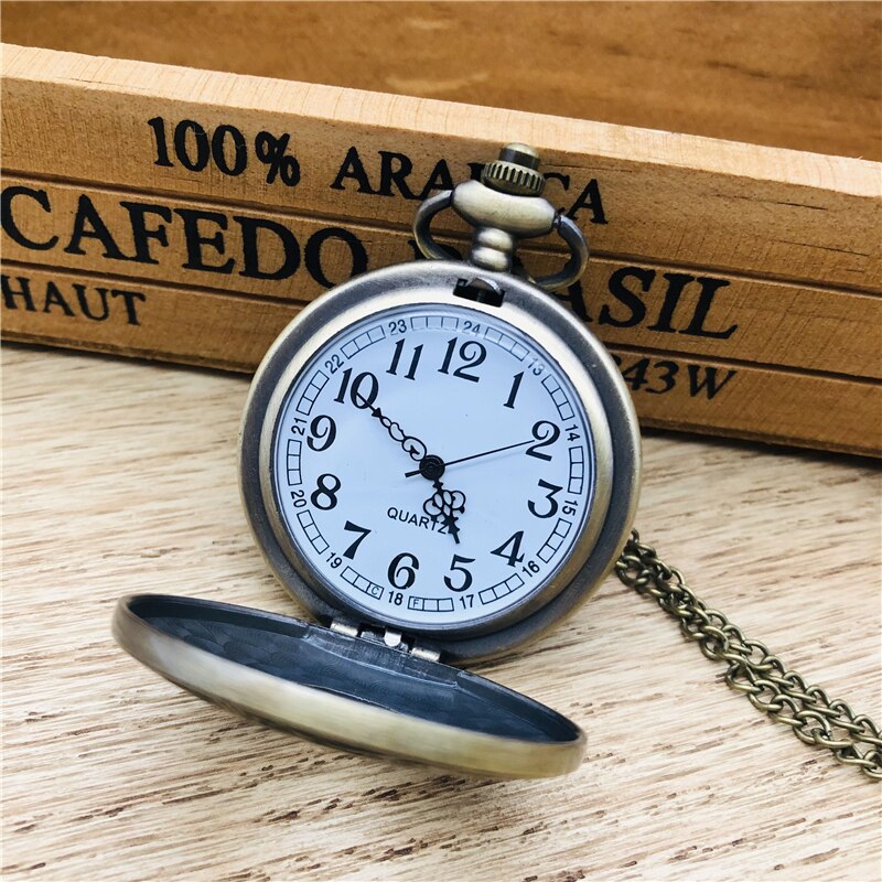 Steampunk Romeinse Cijfers Zakhorloge Mannen Vrouwen Hollow Case Vintage Fob Pocket Horloges Met Hanger Ketting Cep Saati
