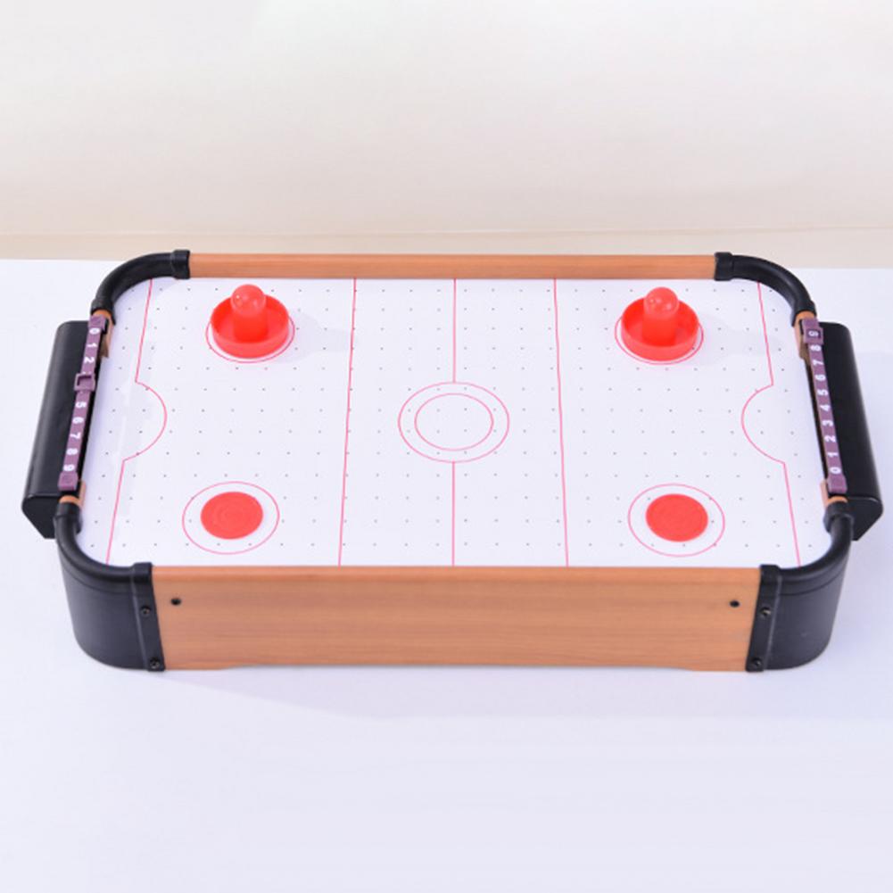 Tabletop Air Hockey Game Portable Lightweight Battery Operated Hockey Game For Friends Gathering Parent-child Party