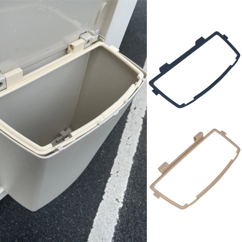 Caravan Motorhome Trash Can Hartal Bracket Trash Bin D Ring Beige Grey For LMC Hobby Dethleffs