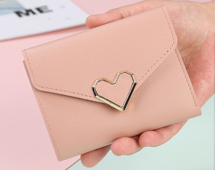 Women's Leather Multi-functional Short Wallet