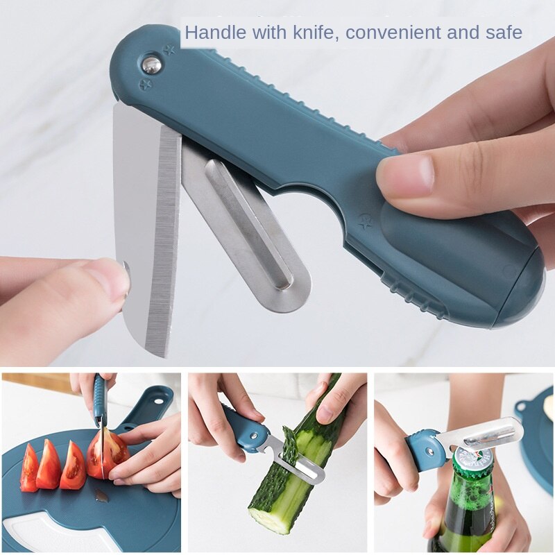 Tiktok Explosion Multi-Function Cutting Kitchen Full Set Cutting Board Cutting Machine Manual Peeling Rotating Grater